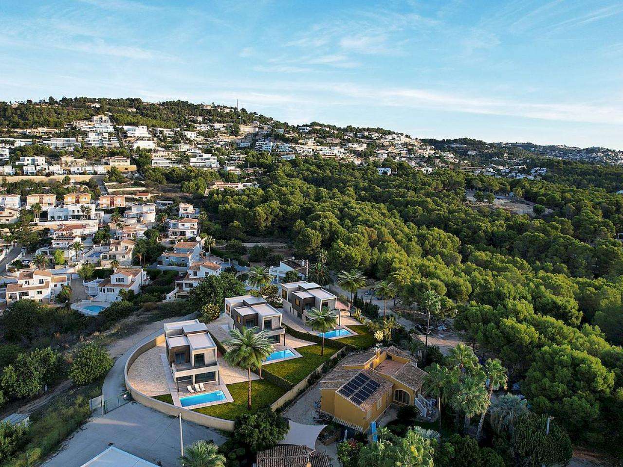 Neubau Villas mit 3 Schlafzimmern und 3 Badezimmern in Calpe| Ref: MA-2216 – Calpe