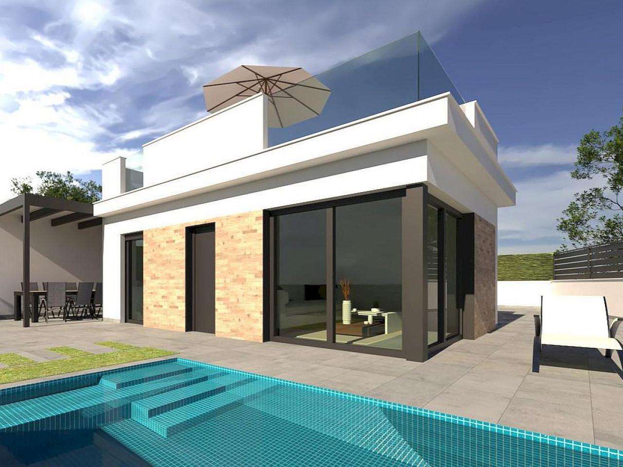 Neubau Villas mit 3 Schlafzimmern und 2 Badezimmern in Los Alcazares| Ref: MA-2274 – Los alcazares