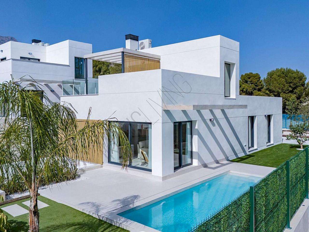 Neubau Villas mit 3 Schlafzimmern und 3 Badezimmern in Benidorm| Ref: MA-2024B – Benidorm