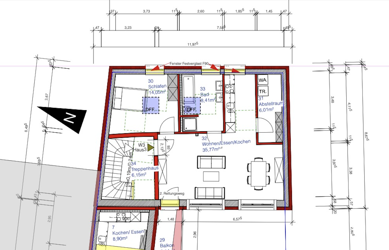 Mitten in Pempelfort - 2 Hinterhof-Loft-Häuser in Bestlage am Hofgarten !!! – Düsseldorf