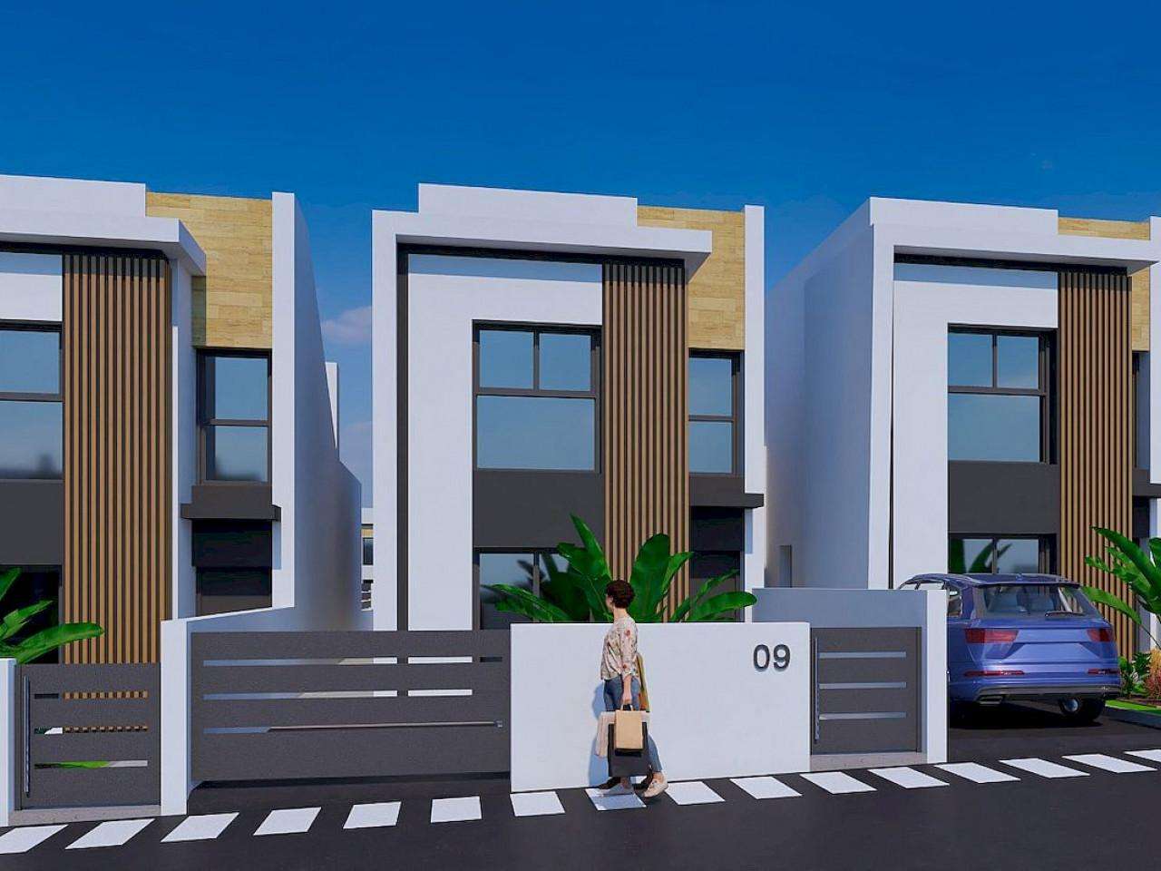 Neubau Villas mit 3 Schlafzimmern und 3 Badezimmern in Torrevieja| Ref: MA-2209 – Torrevieja