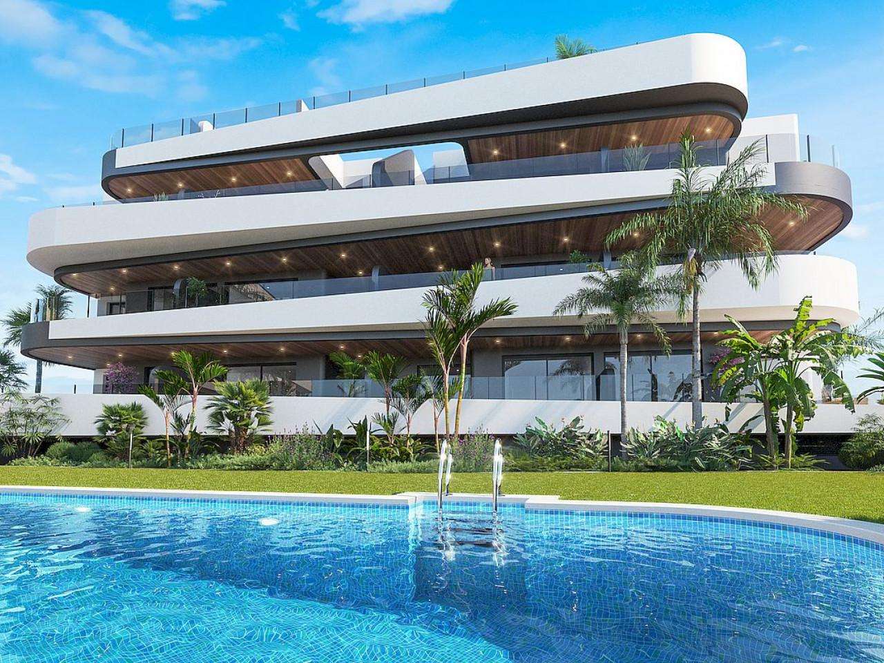 Neubau Penthaus mit 2 Schlafzimmern und 2 Badezimmern in Los Alcazares| Ref: MA-2288C – Los alcazares