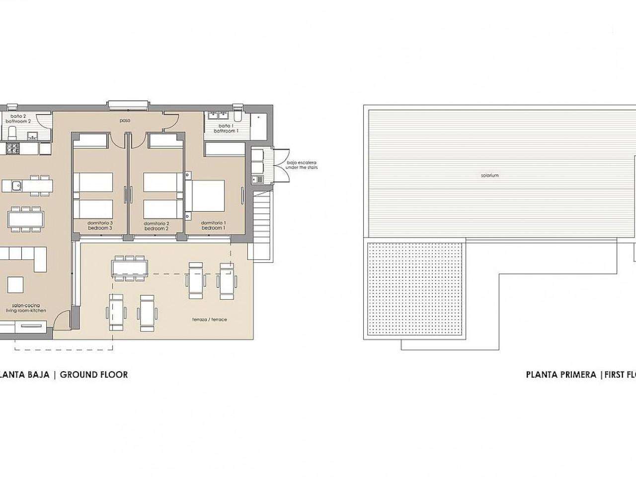 Neubau Villas mit 3 Schlafzimmern und 2 Badezimmern in Los Montesinos| Ref: MA-2323 – Los montesinos