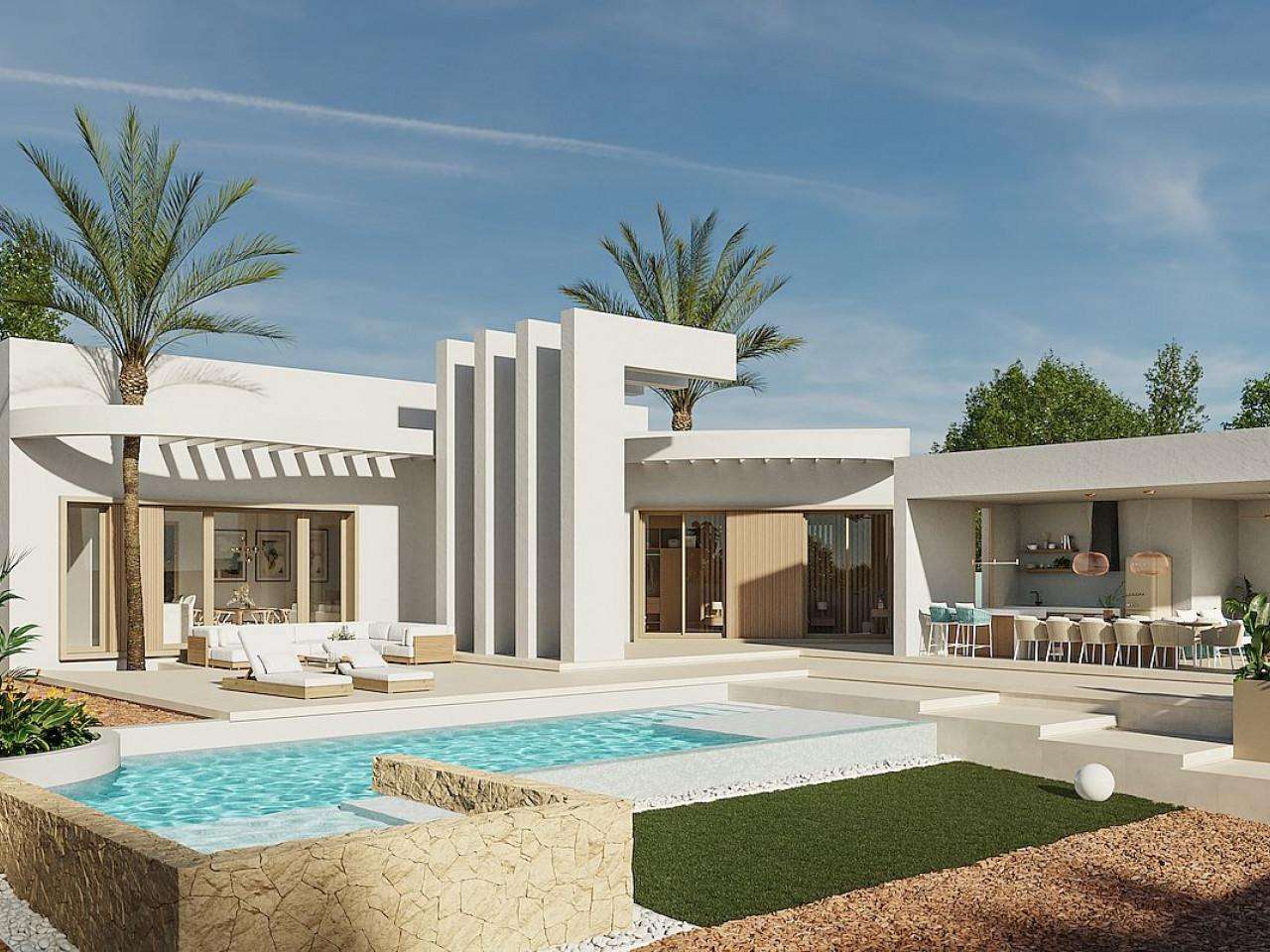 Neubau Villas mit 4 Schlafzimmern und 5 Badezimmern in Algorfa| Ref: MA-2188 – Algorfa