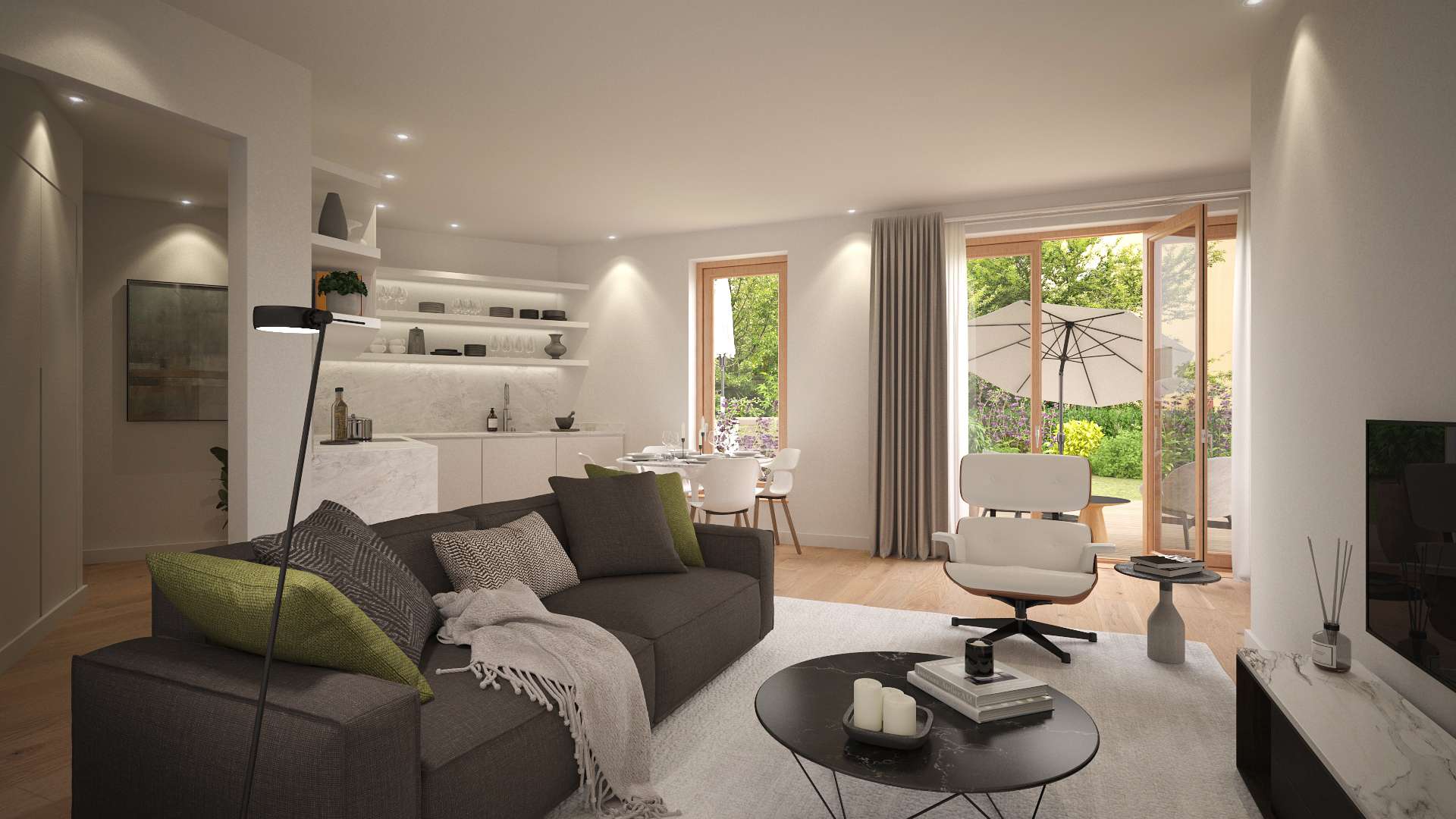 Optimal geschnittene Wohnung für Paare im aufstrebenden Potsdam – Potsdam