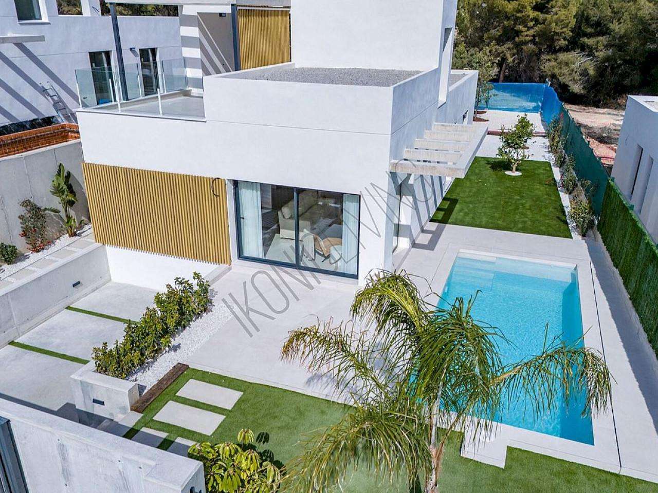 Neubau Villas mit 3 Schlafzimmern und 3 Badezimmern in Benidorm| Ref: MA-2024B – Benidorm