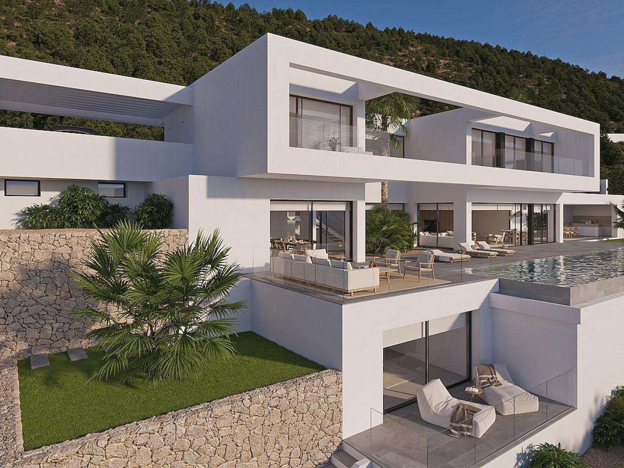 Neubau Villas mit 4 Schlafzimmern und 6 Badezimmern in Benissa| Ref: MA-1799B – Benissa