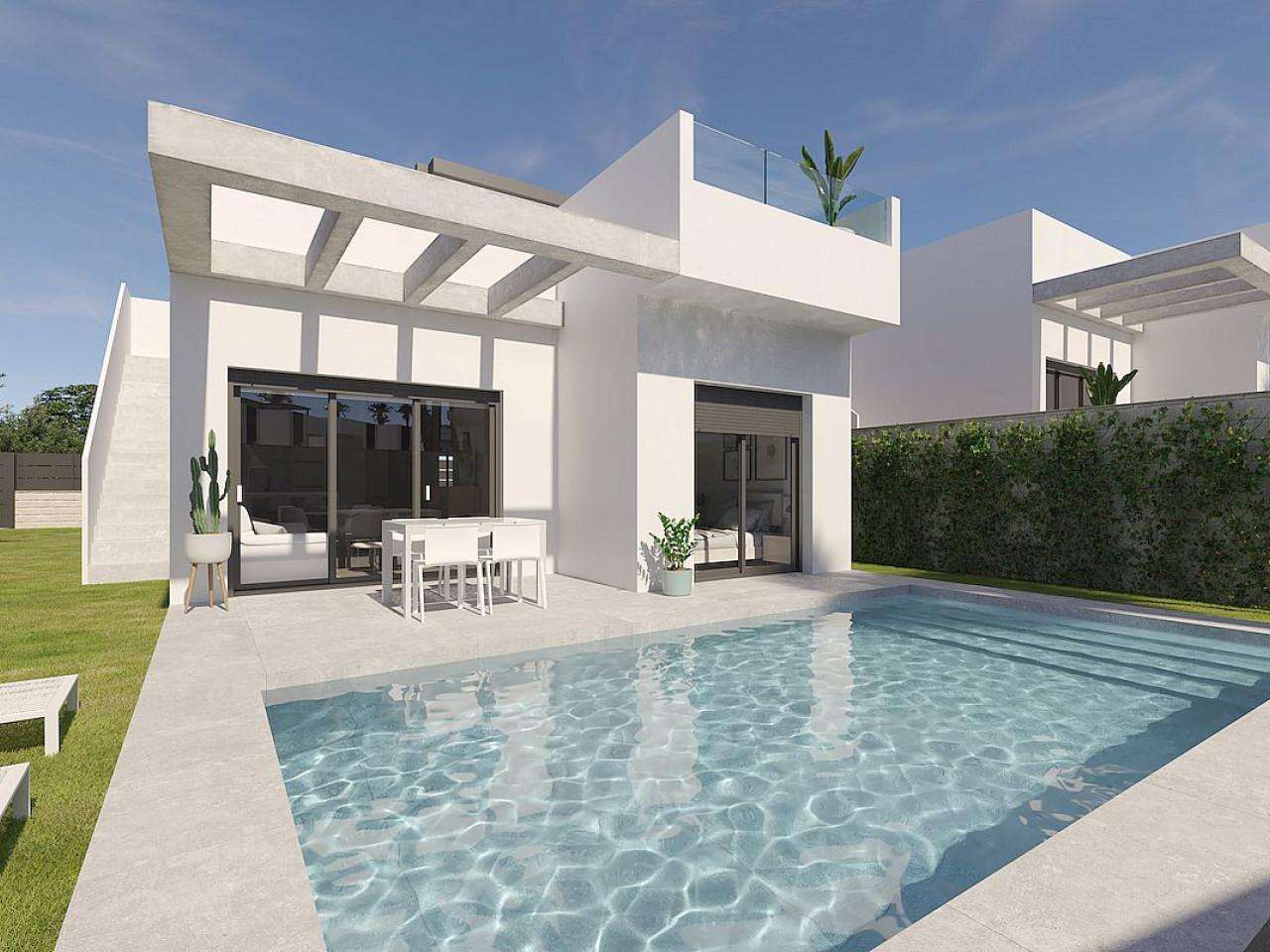 Neubau Villas mit 3 Schlafzimmern und 2 Badezimmern in Algorfa| Ref: MA-1910B – Algorfa