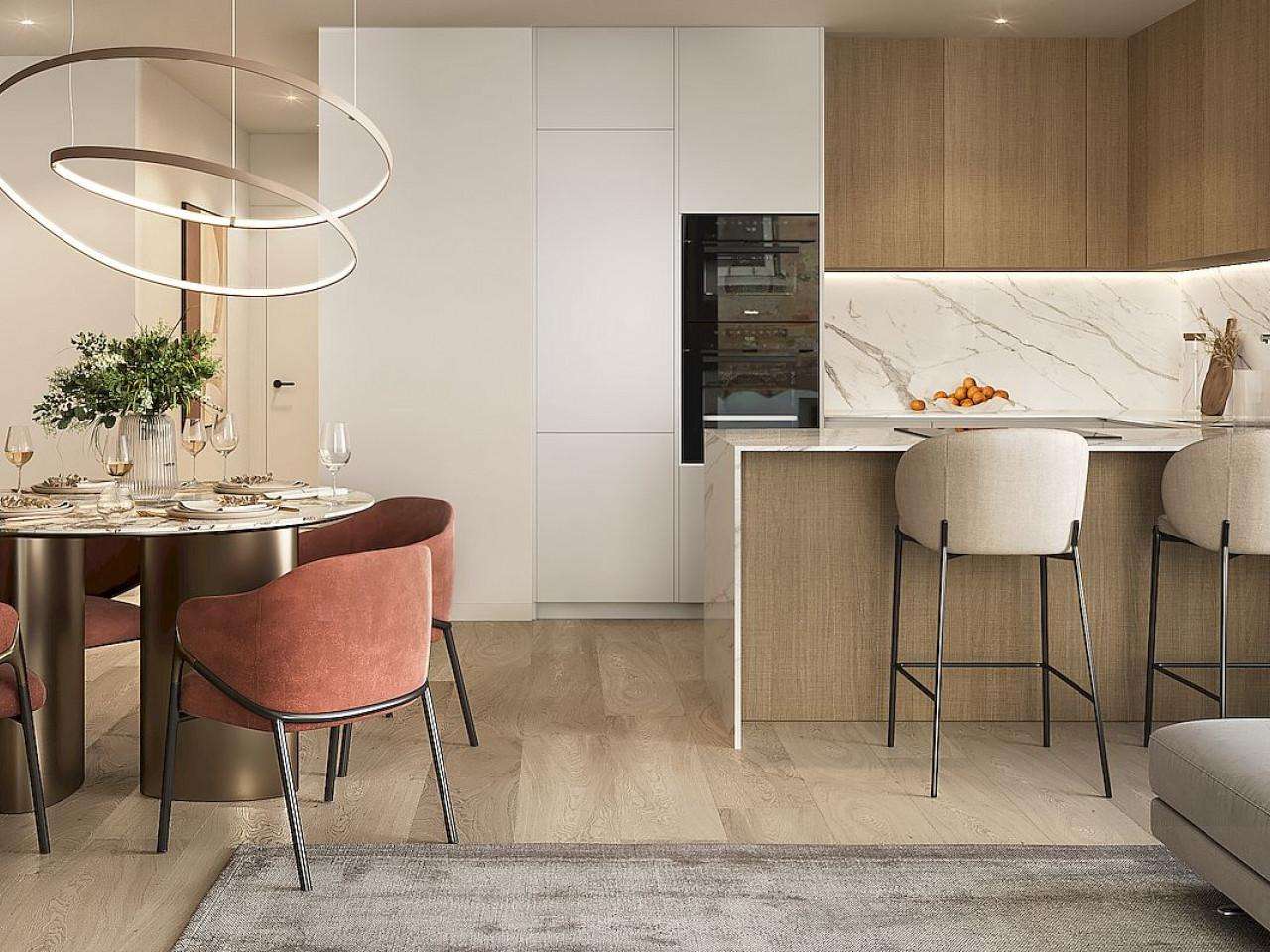 Neubau Apartments mit 3 Schlafzimmern und 2 Badezimmern in Calpe| Ref: MA-2224 – Calpe