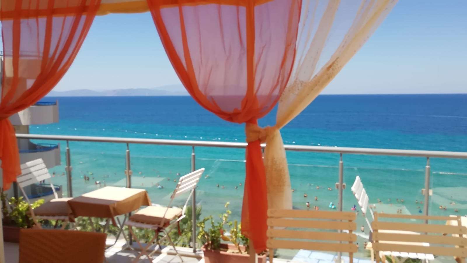 PENSION-APART HOTEL in KUSADASI/AYDIN Kadinlar Denizi LADIES BEACH 50 m. zum Strand, tolle Terrasse! – Aydın