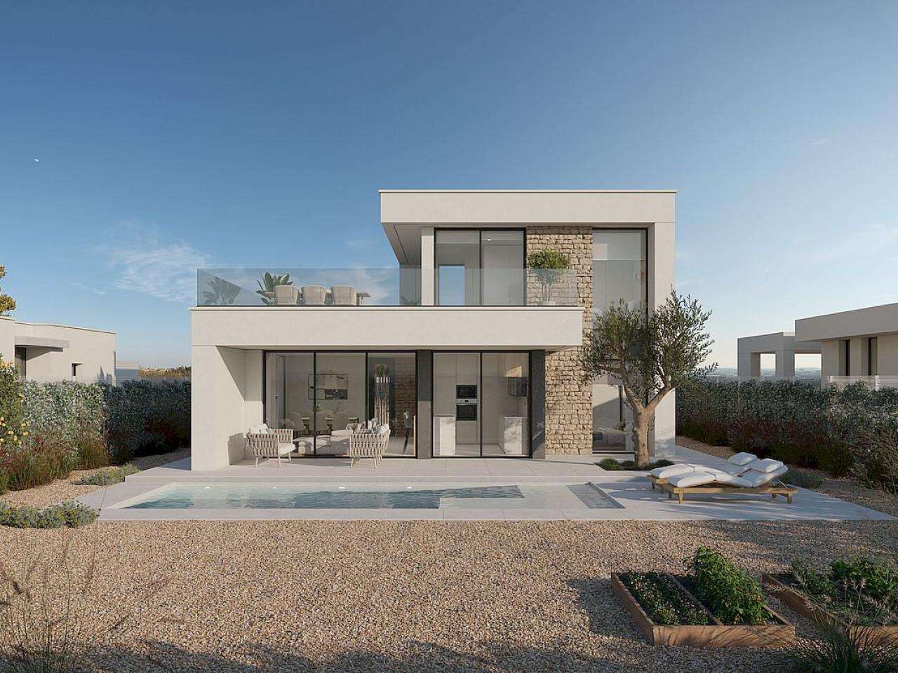 Neubau Villas mit 3 Schlafzimmern und 4 Badezimmern in Fuente Alamo| Ref: MA-2299E – Fuente alamo