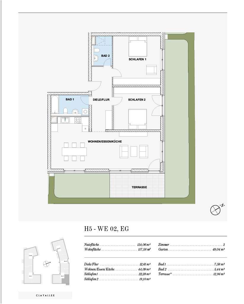 Möblierte Neubau in Dahlem – Berlin