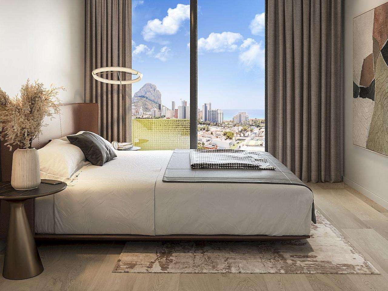 Neubau Apartments mit 3 Schlafzimmern und 2 Badezimmern in Calpe| Ref: MA-2224 – Calpe