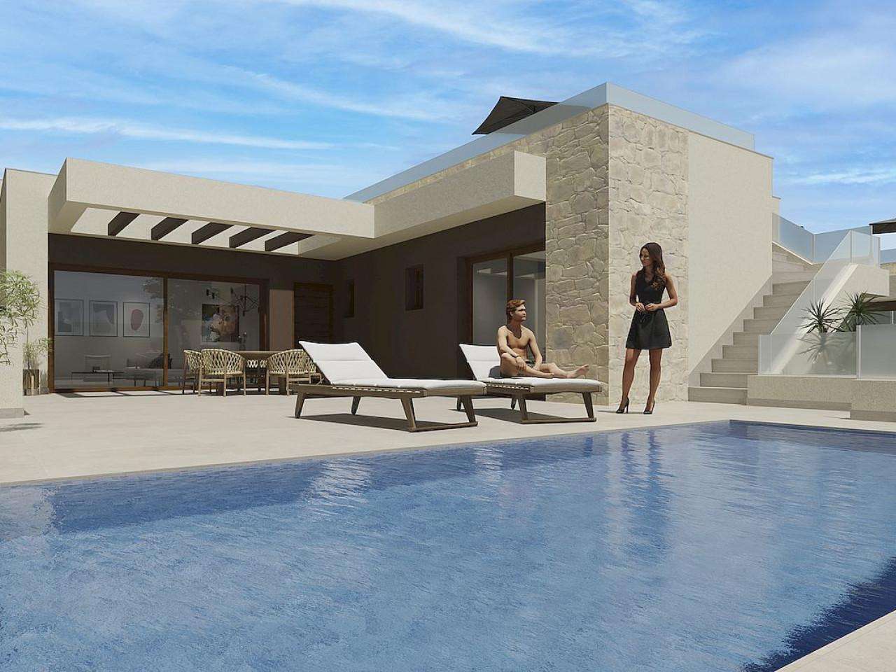 Neubau Villas mit 3 Schlafzimmern und 2 Badezimmern in Ciudad Quesada| Ref: MA-2143 – Ciudad quesada