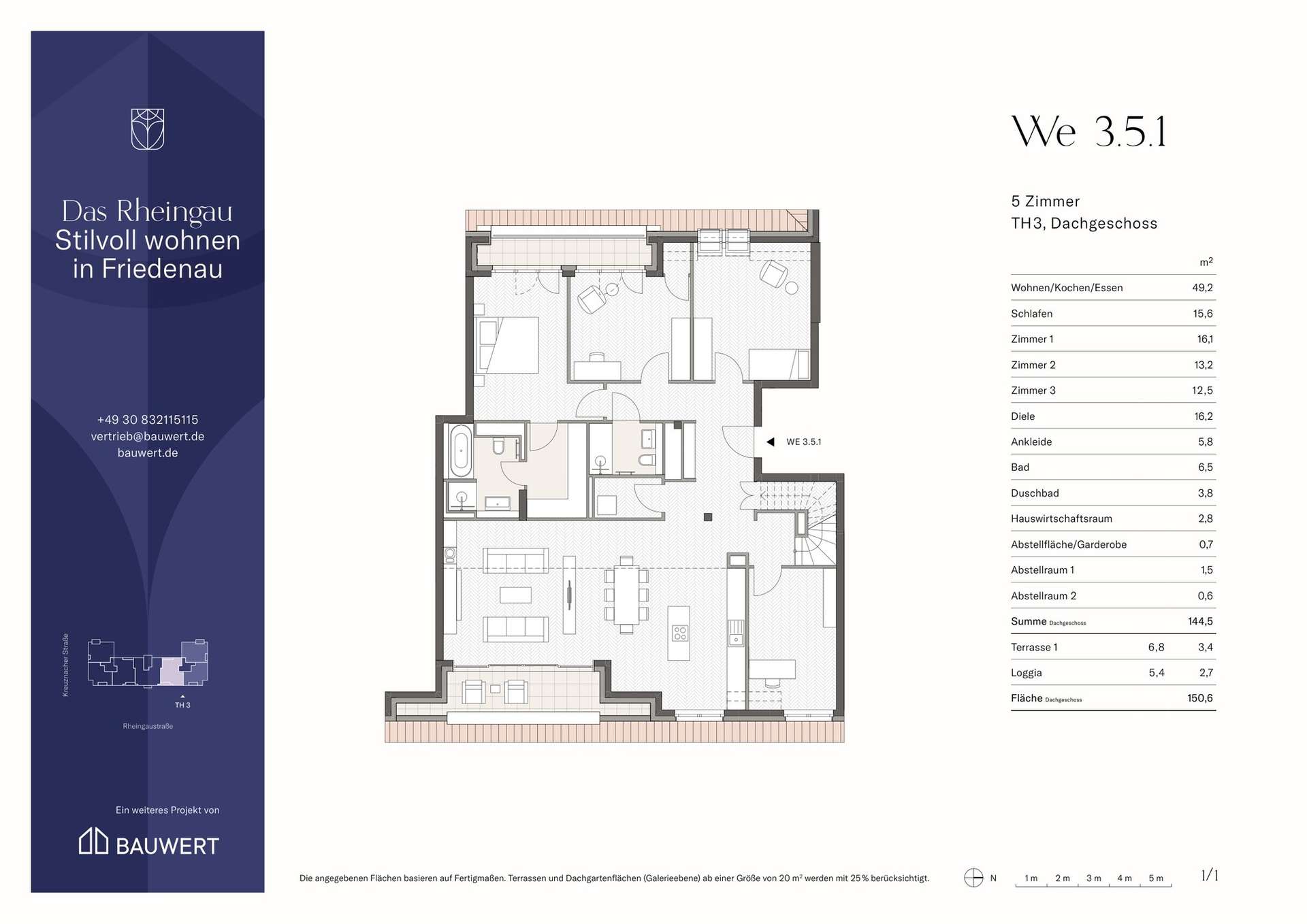 Das Rheingau | 5-Zimmer-Wohnung | WE 3.5.1 – Berlin