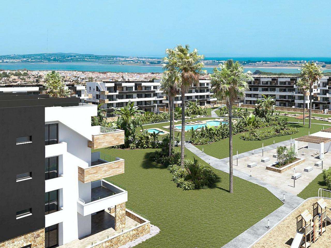 Neubau Apartments mit 2 Schlafzimmern und 2 Badezimmern in Torrevieja| Ref: MA-2338 – Torrevieja