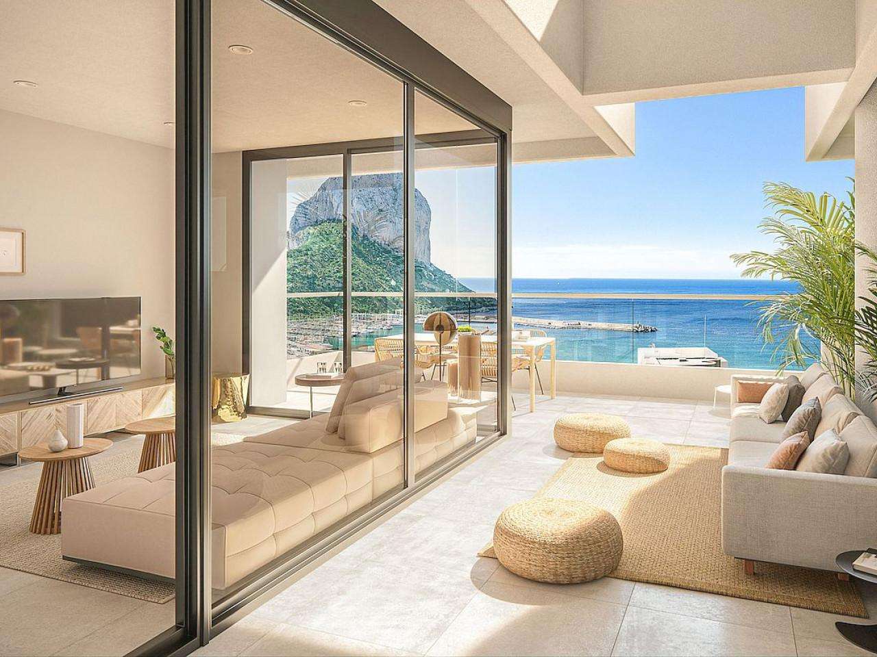 Neubau Penthaus mit 3 Schlafzimmern und 3 Badezimmern in Calpe| Ref: MA-1757D – Calpe