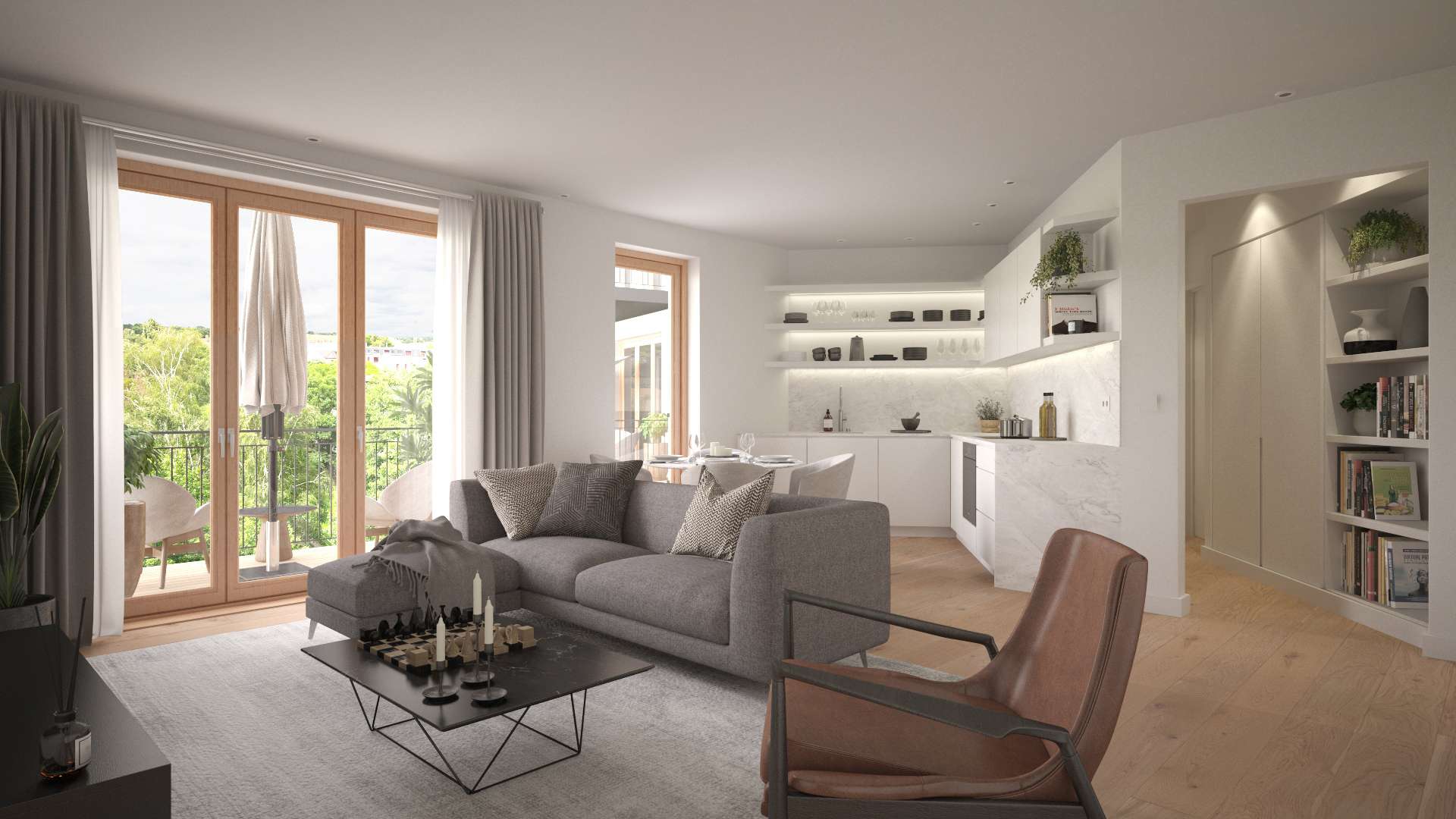 Optimal geschnittene Wohnung für Paare im aufstrebenden Potsdam – Potsdam