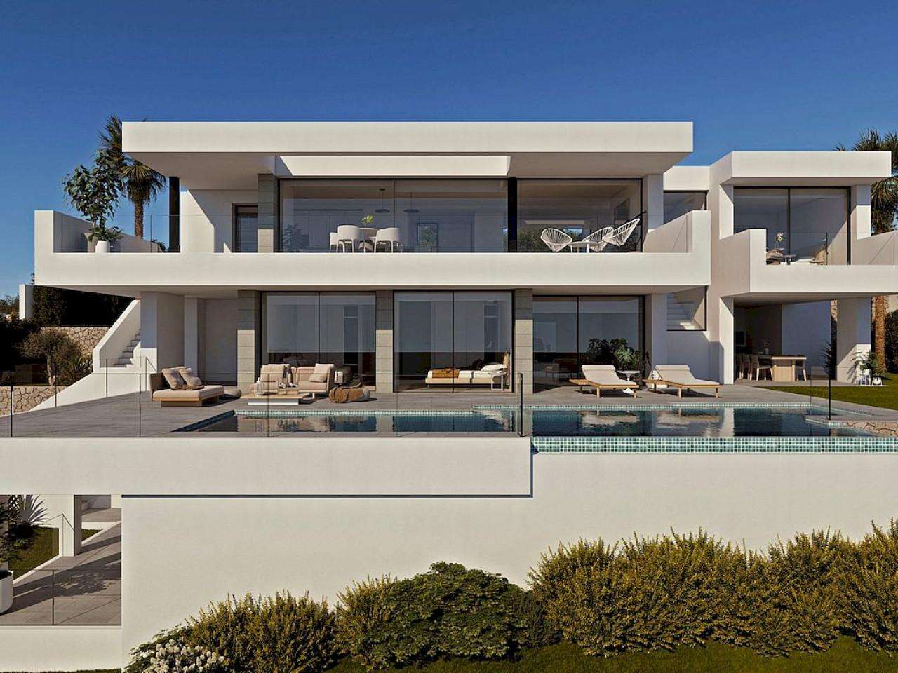 Neubau Villas mit 3 Schlafzimmern und 3 Badezimmern in Benitachell| Ref: MA-1593J – Benitachell