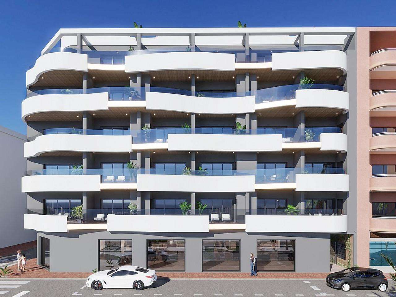 Neubau Apartments mit 3 Schlafzimmern und 2 Badezimmern in Torrevieja| Ref: MA-2021B – Torrevieja
