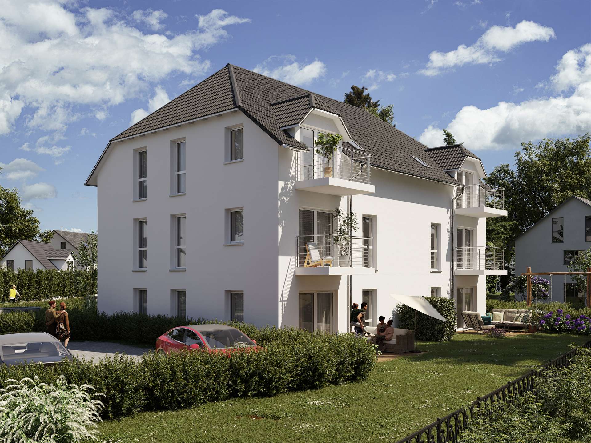 Neubezug: 3-Zimmer-Wohnung mit Top-Ausstattung und Außenstellplatz in Petershagen/Eggersdorf – Petershagen/Eggersdorf