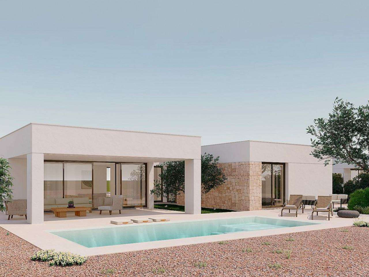 Neubau Villas mit 4 Schlafzimmern und 4 Badezimmern in Fuente Alamo| Ref: MA-2299D – Fuente alamo