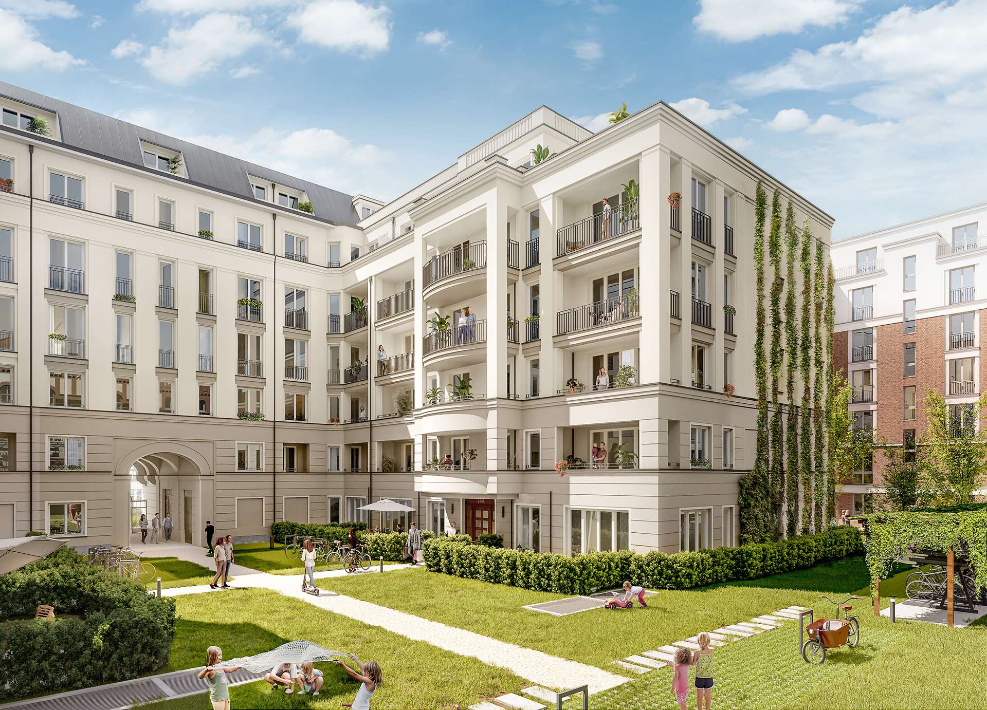 Attraktive EG 4-Zimmer Wohnung in Bergmannkiez – Berlin