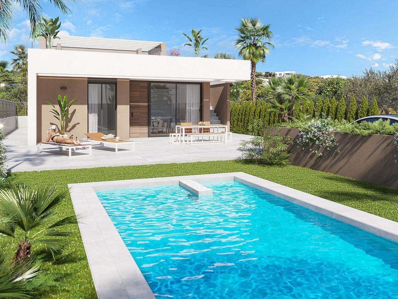 Neubau Villas mit 3 Schlafzimmern und 2 Badezimmern in Vera| Ref: MA-2314 – Vera