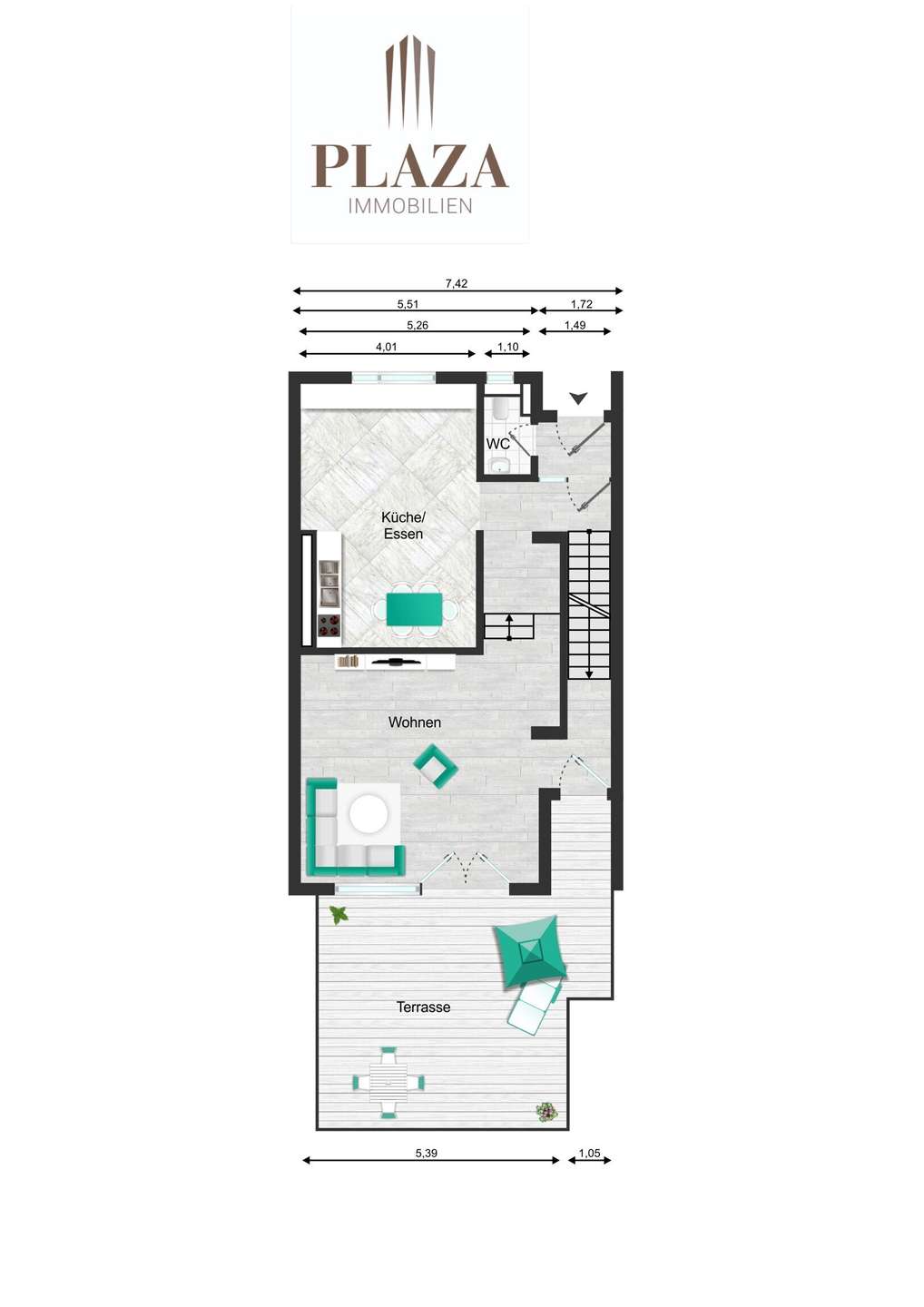Ideal für Familien: Neuwertiges Reihenhaus mit TG-Platz in "Dahlem Paradise" – Berlin