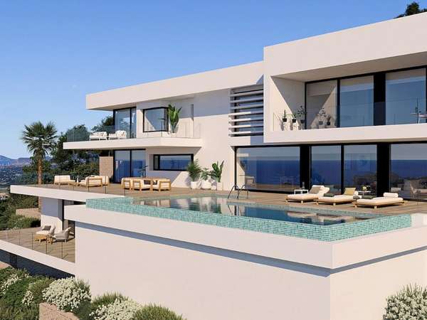 Neubau Villas mit 5 Schlafzimmern und 9 Badezimmern in Benitachell| Ref: MA-1593G