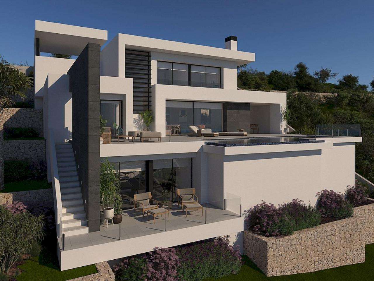 Neubau Villas mit 3 Schlafzimmern und 4 Badezimmern in Benitachell| Ref: MA-782 – Benitachell