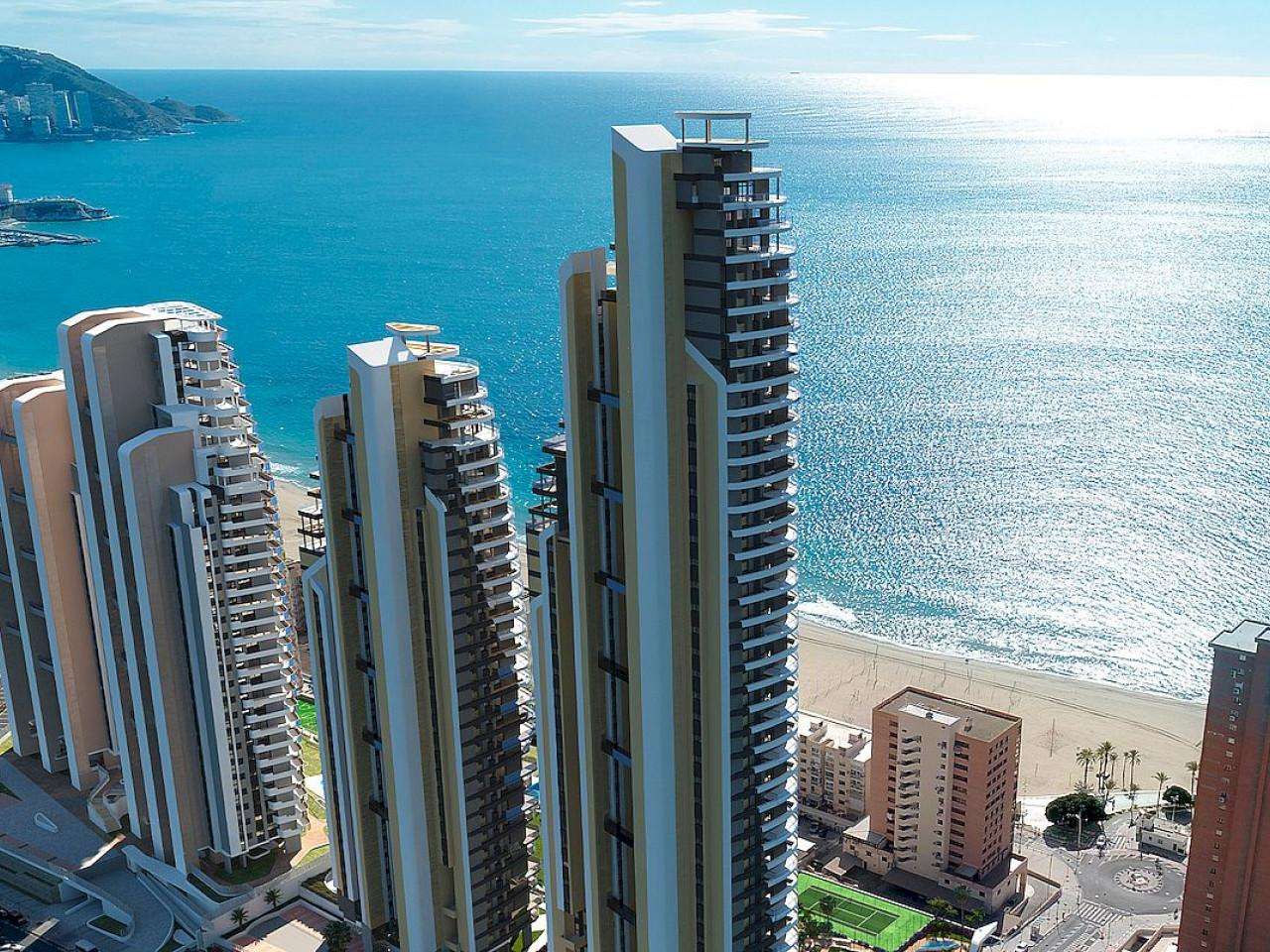 Neubau Apartments mit 2 Schlafzimmern und 2 Badezimmern in Benidorm| Ref: MA-1923B – Benidorm