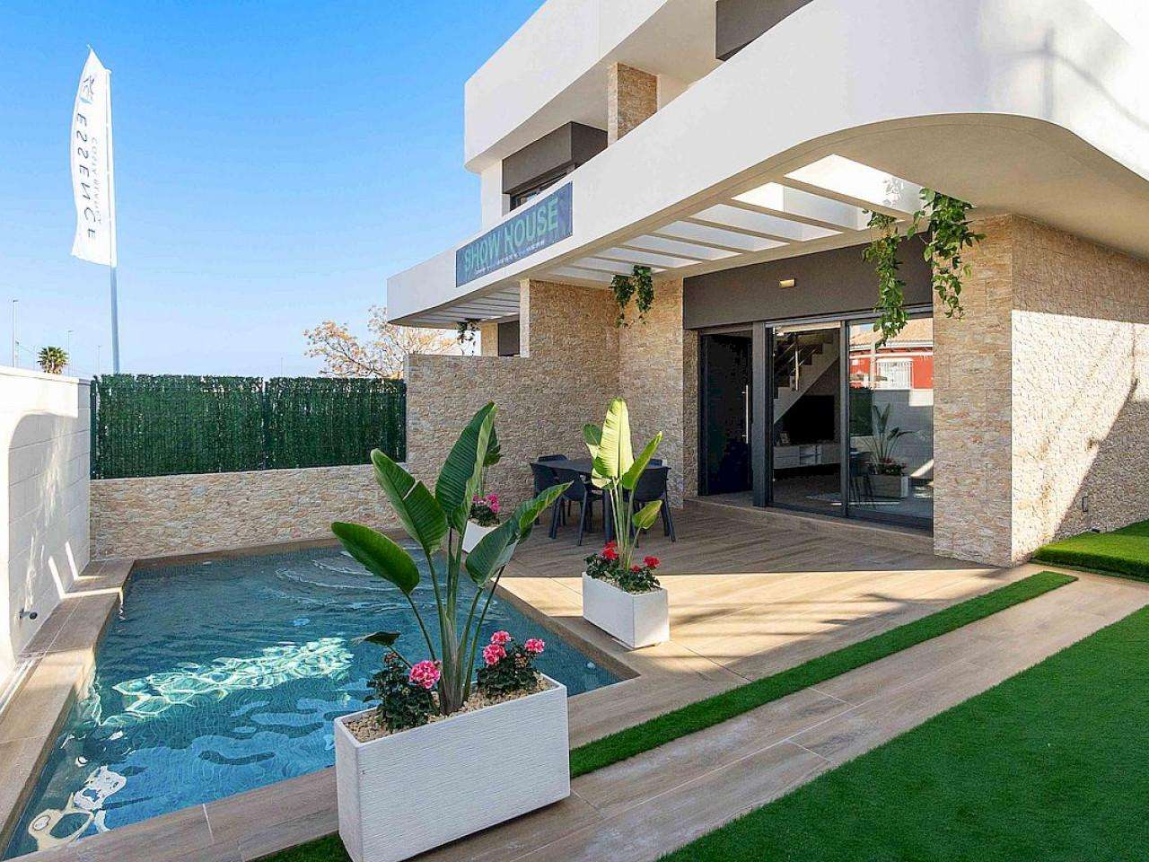 Neubau Villas mit 3 Schlafzimmern und 2 Badezimmern in Los Montesinos| Ref: MA-1940B – Los montesinos