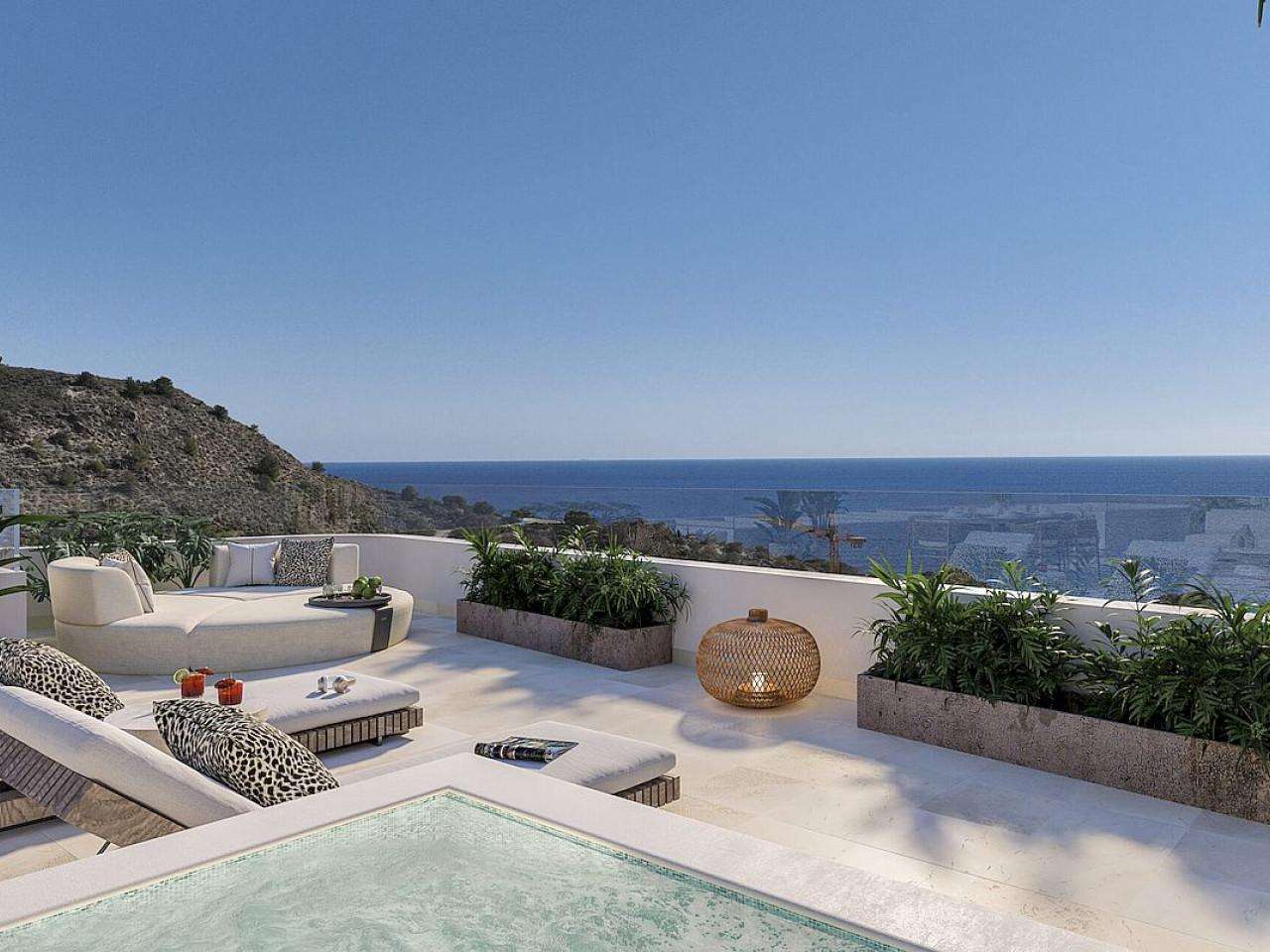 Neubau Apartments mit 1 Schlafzimmer und 1 Badezimmer in Villajoyosa| Ref: MA-2205B – Villajoyosa
