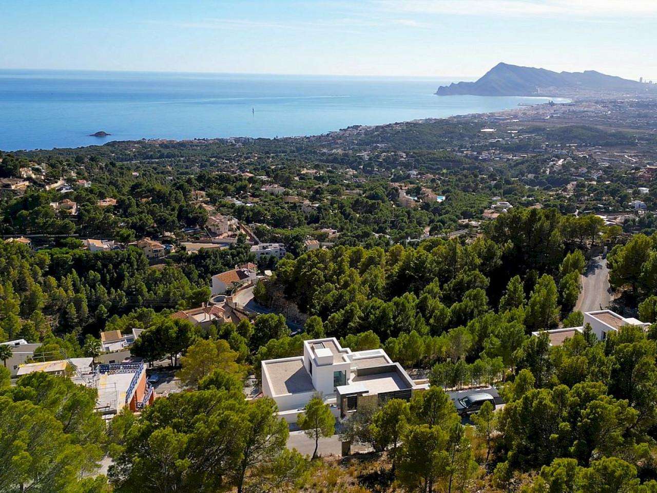Neubau Villas mit 4 Schlafzimmern und 5 Badezimmern in Altea| Ref: MA-1798E – Altea