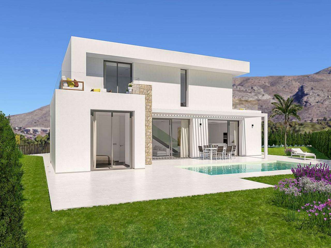 Neubau Villas mit 3 Schlafzimmern und 3 Badezimmern in Benidorm| Ref: MA-1060 – Benidorm