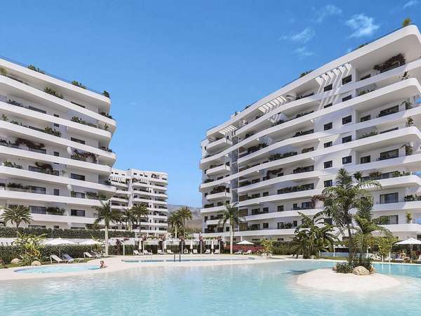 Neubau Apartments mit 2 Schlafzimmern und 2 Badezimmern in Villajoyosa| Ref: MA-2205D
