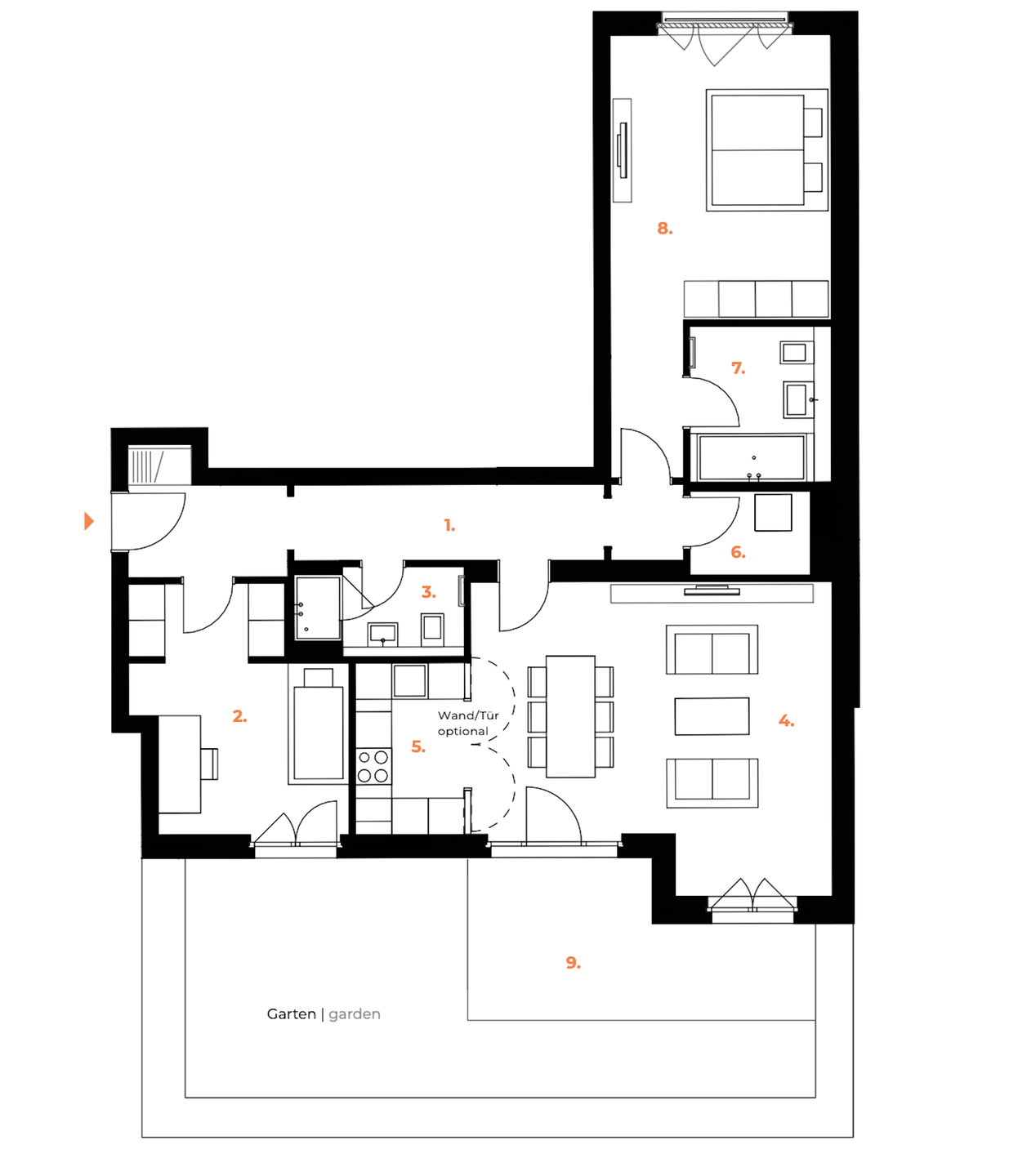 ERSTBEZUG: Komfortabel und Modern: Barrierefreie 3-Zimmer-Terrassenwohnung in Berlin-Wilmersdorf – Berlin