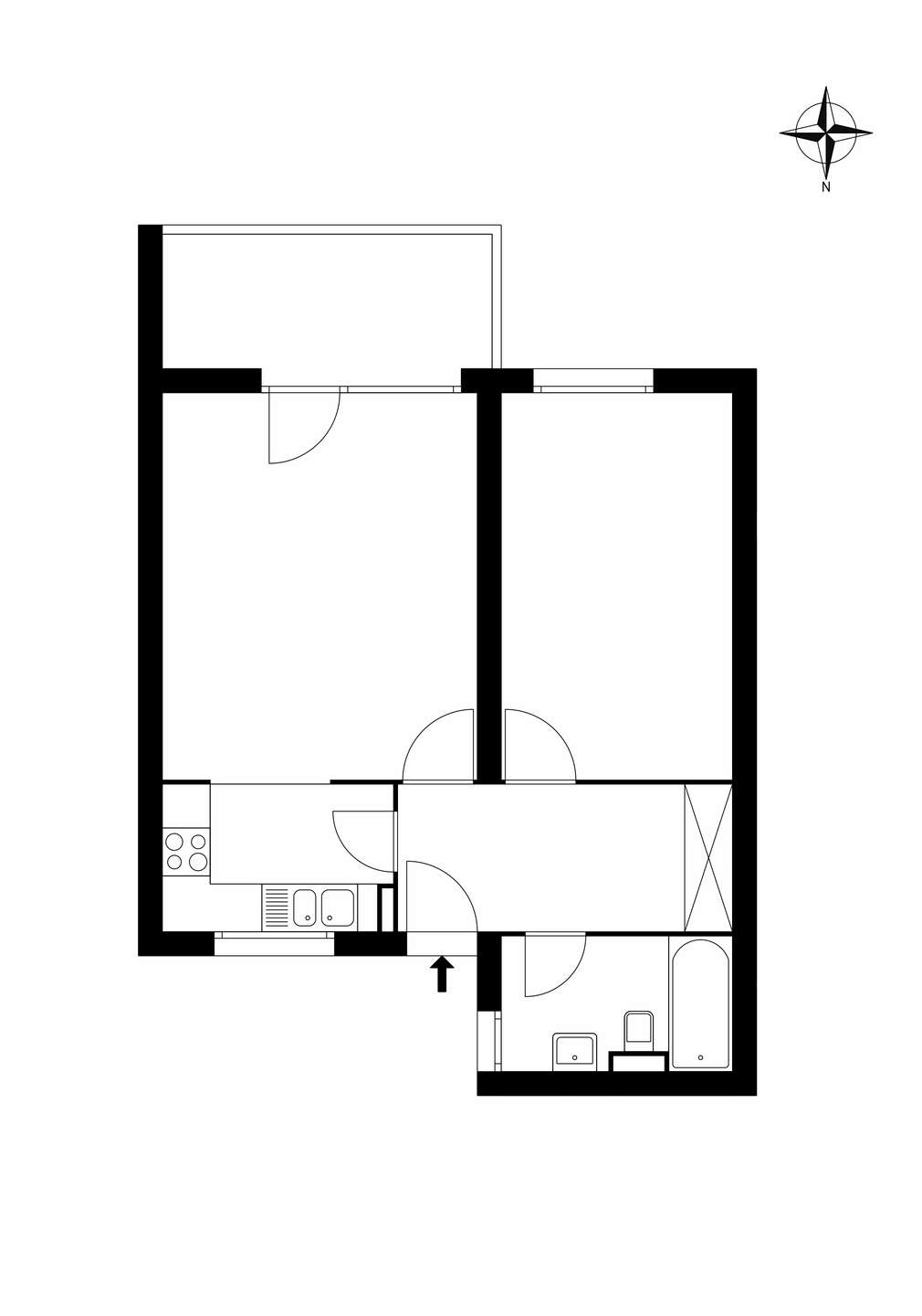 Paket aus 2 Wohnungen – unter 4.000 €/m² im Charlottenburg – Berlin