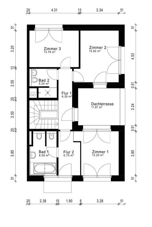 GELEGENHEIT: Exklusive Twin-Villa mit TG-Platz direkt am See im begehrten 5-Morgen – Berlin