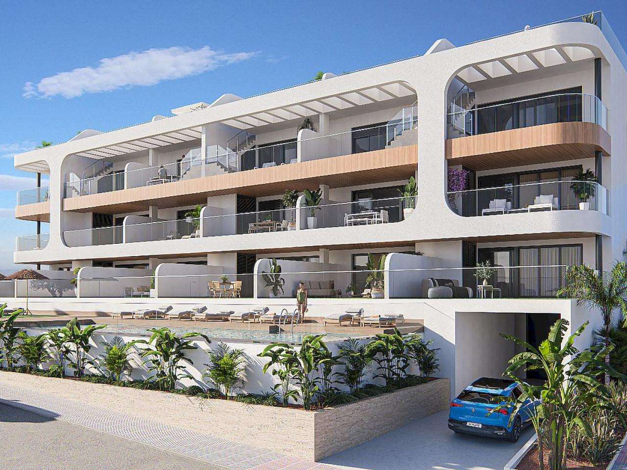 Neubau Penthaus mit 3 Schlafzimmern und 2 Badezimmern in Benijofar| Ref: MA-2381C – Benijofar