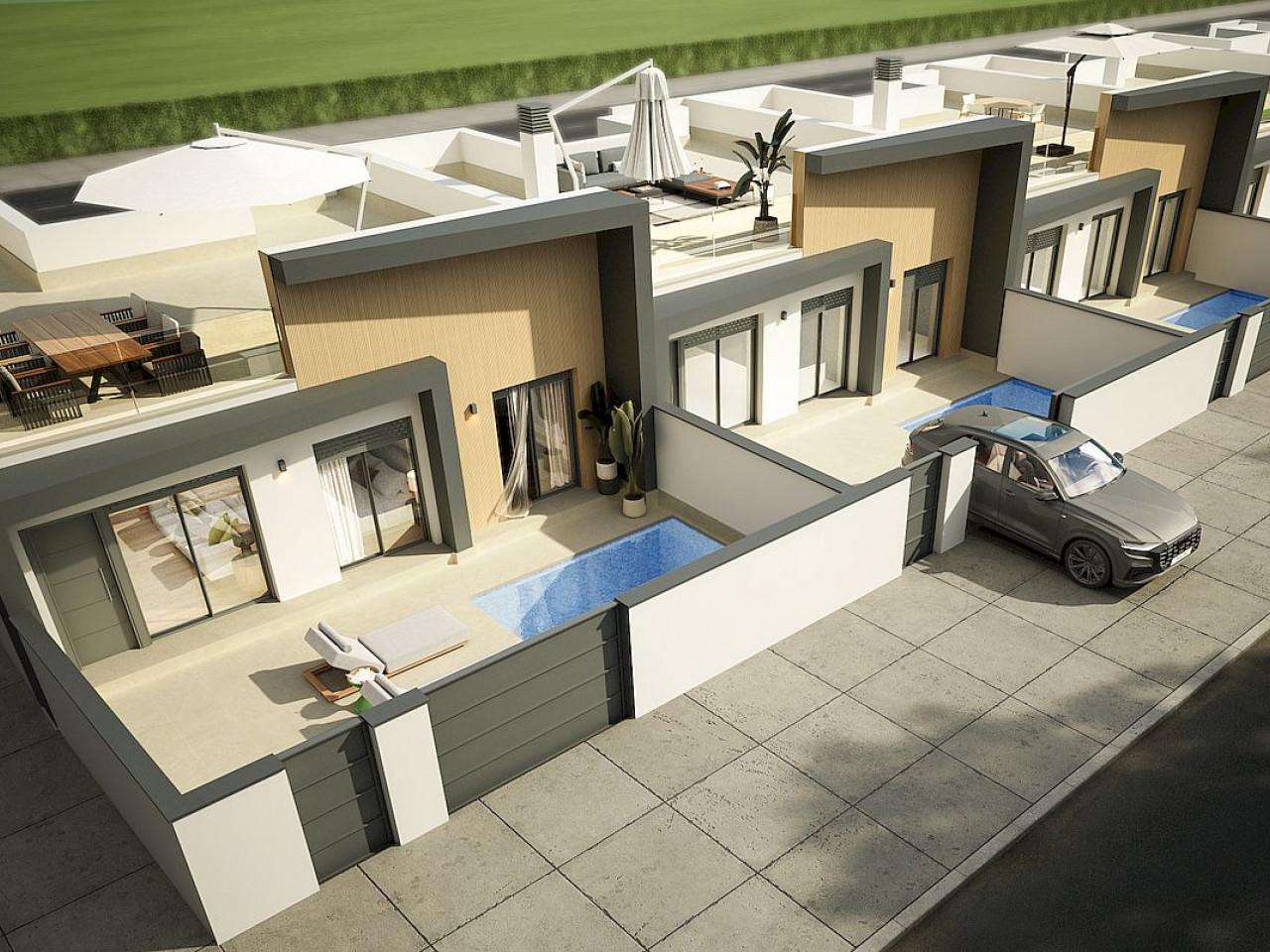 Neubau Villas mit 3 Schlafzimmern und 2 Badezimmern in Murcia| Ref: MA-2393B – Murcia