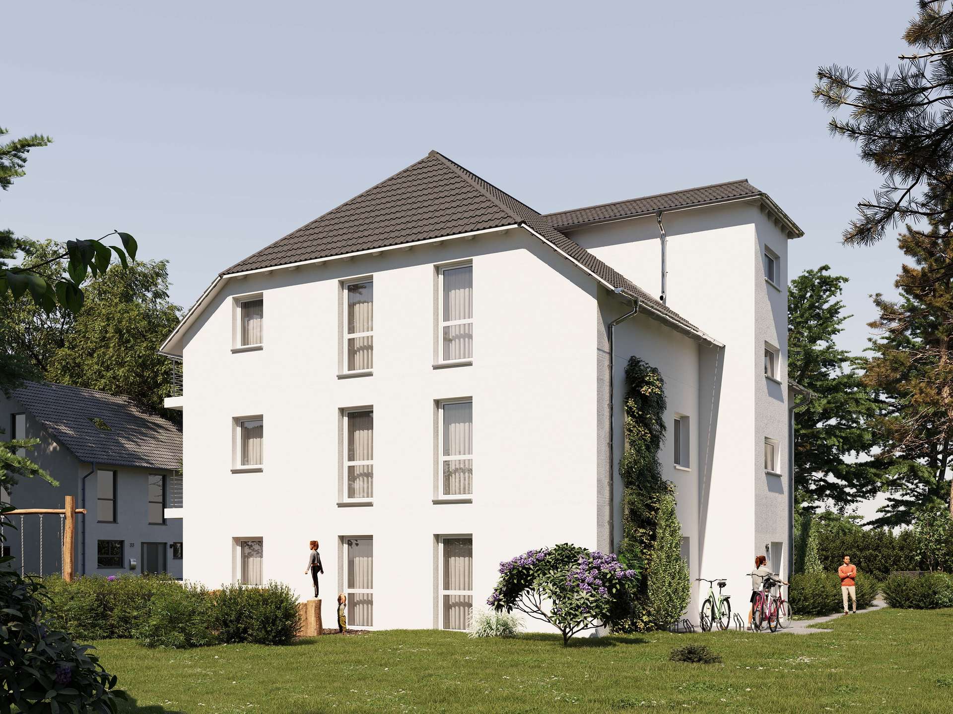 Neubezug: 3-Zimmer-Wohnung mit Top-Ausstattung und Außenstellplatz in Petershagen/Eggersdorf – Petershagen/Eggersdorf