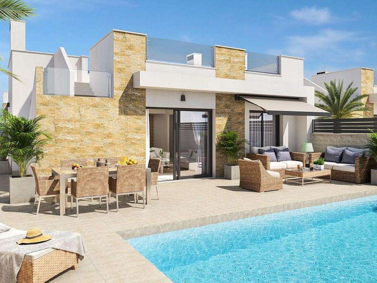 Neubau Villas mit 3 Schlafzimmern und 2 Badezimmern in La Marina| Ref: MA-2307B – La marina