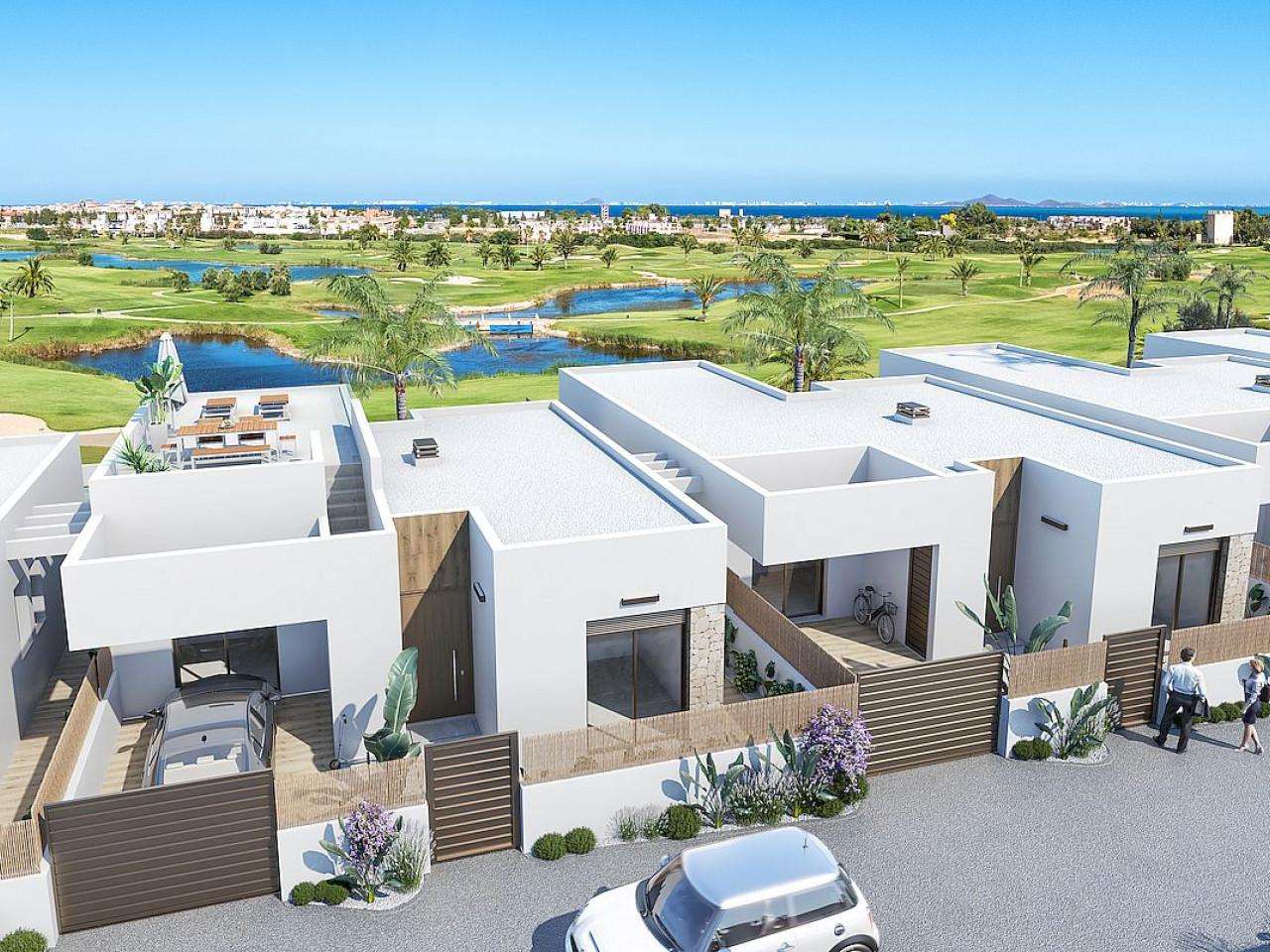 Neubau Villas mit 3 Schlafzimmern und 2 Badezimmern in Los Alcazares| Ref: MA-2153 – Los alcazares