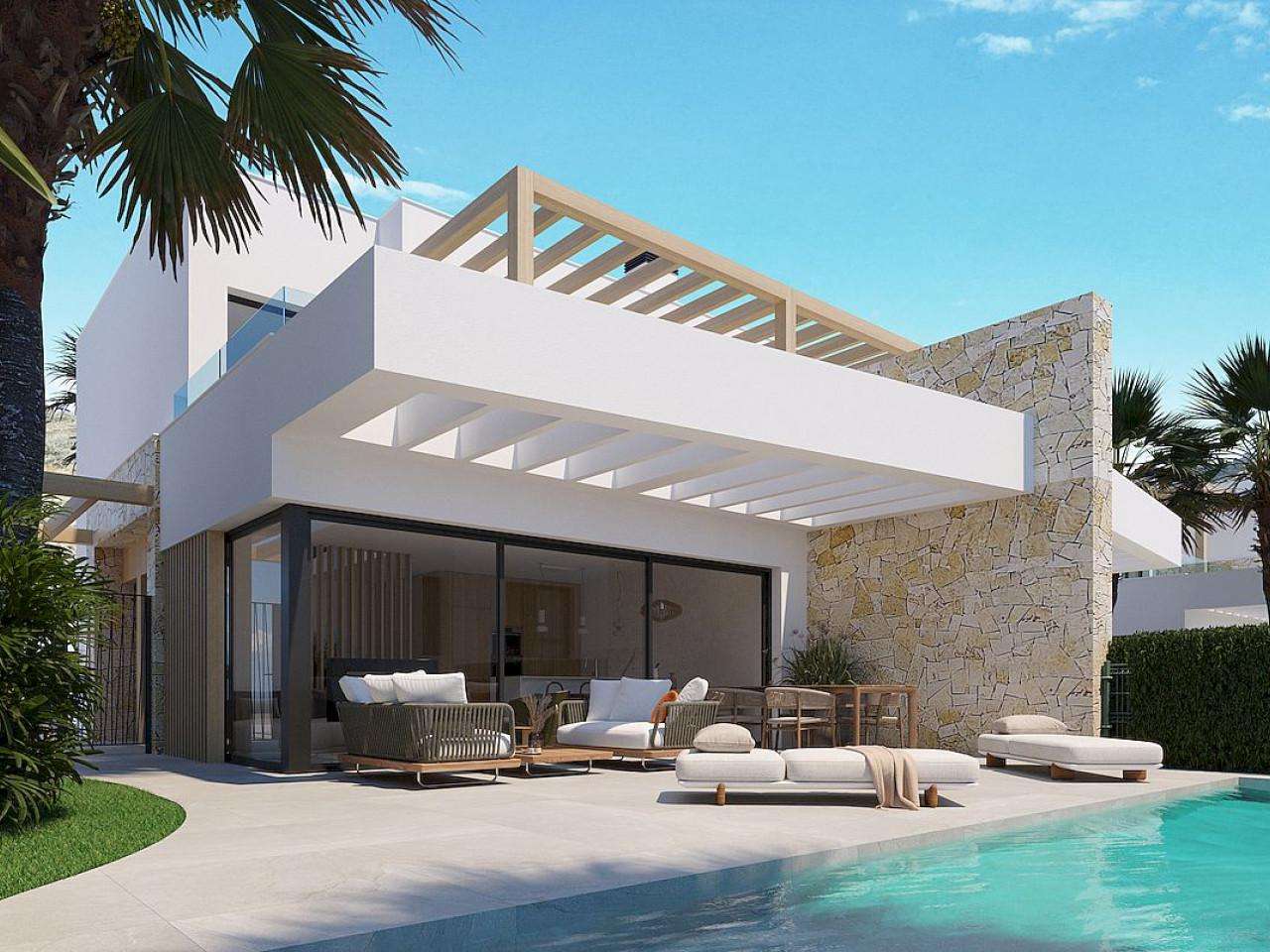 Neubau Villas mit 3 Schlafzimmern und 3 Badezimmern in Monforte del Cid| Ref: MA-2309 – Monforte del cid