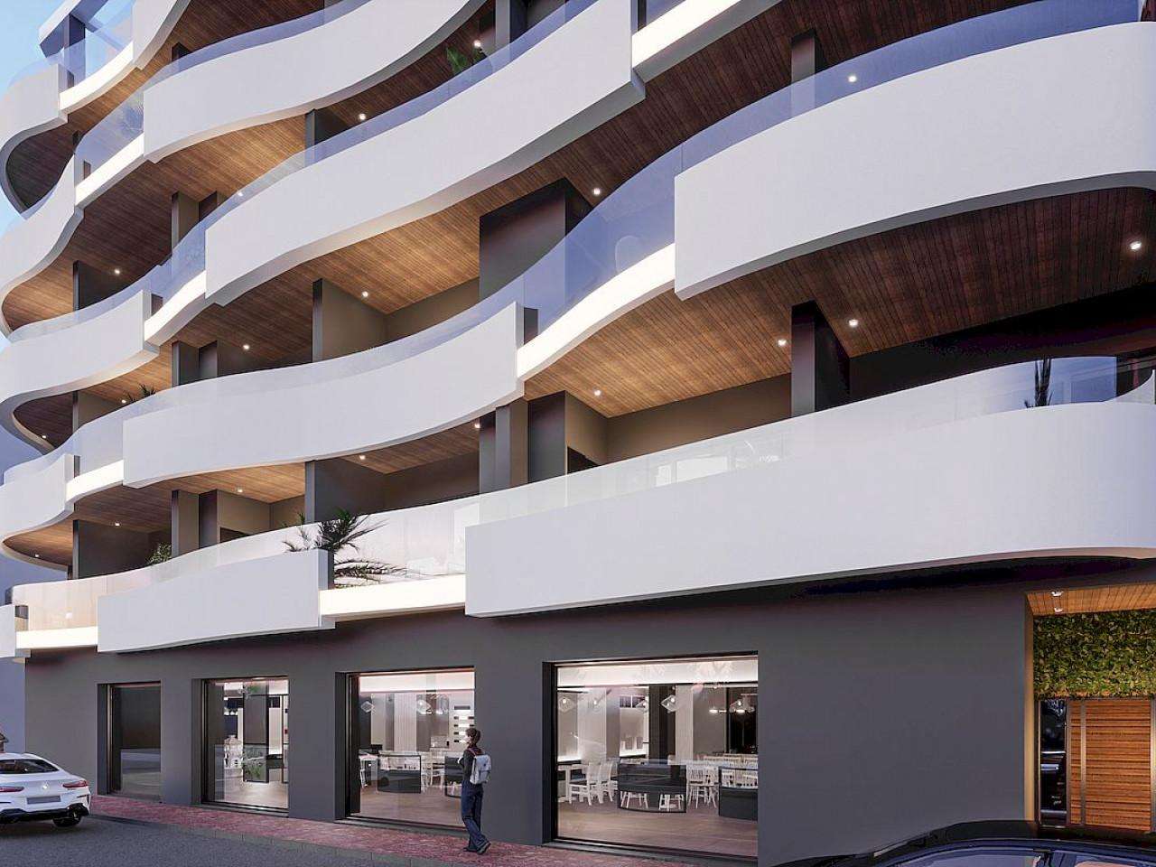 Neubau Apartments mit 3 Schlafzimmern und 2 Badezimmern in Torrevieja| Ref: MA-2021B – Torrevieja