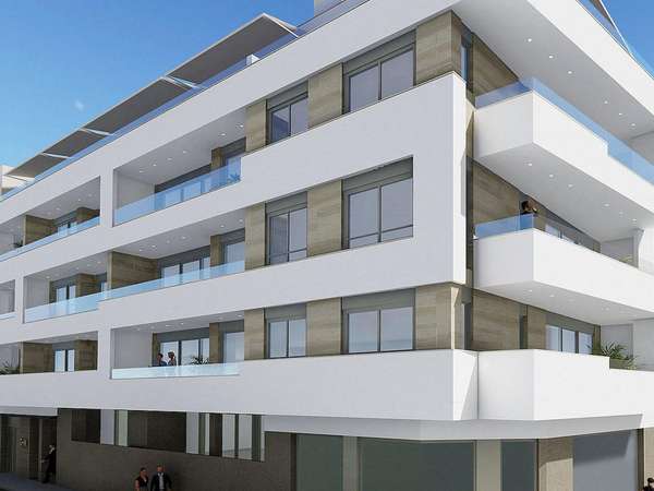 Neubau Apartments mit 1 Schlafzimmer und 1 Badezimmer in Torrevieja| Ref: MA-2082