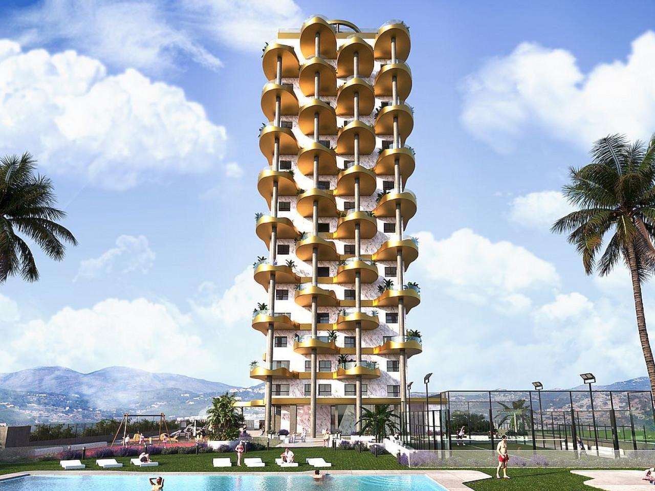 Neubau Apartments mit 3 Schlafzimmern und 2 Badezimmern in Calpe| Ref: MA-2224 – Calpe