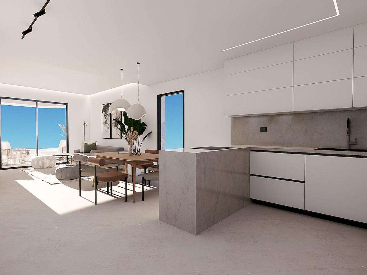 Neubau Apartments mit 2 Schlafzimmern und 2 Badezimmern in Benidorm| Ref: MA-2120B – Benidorm